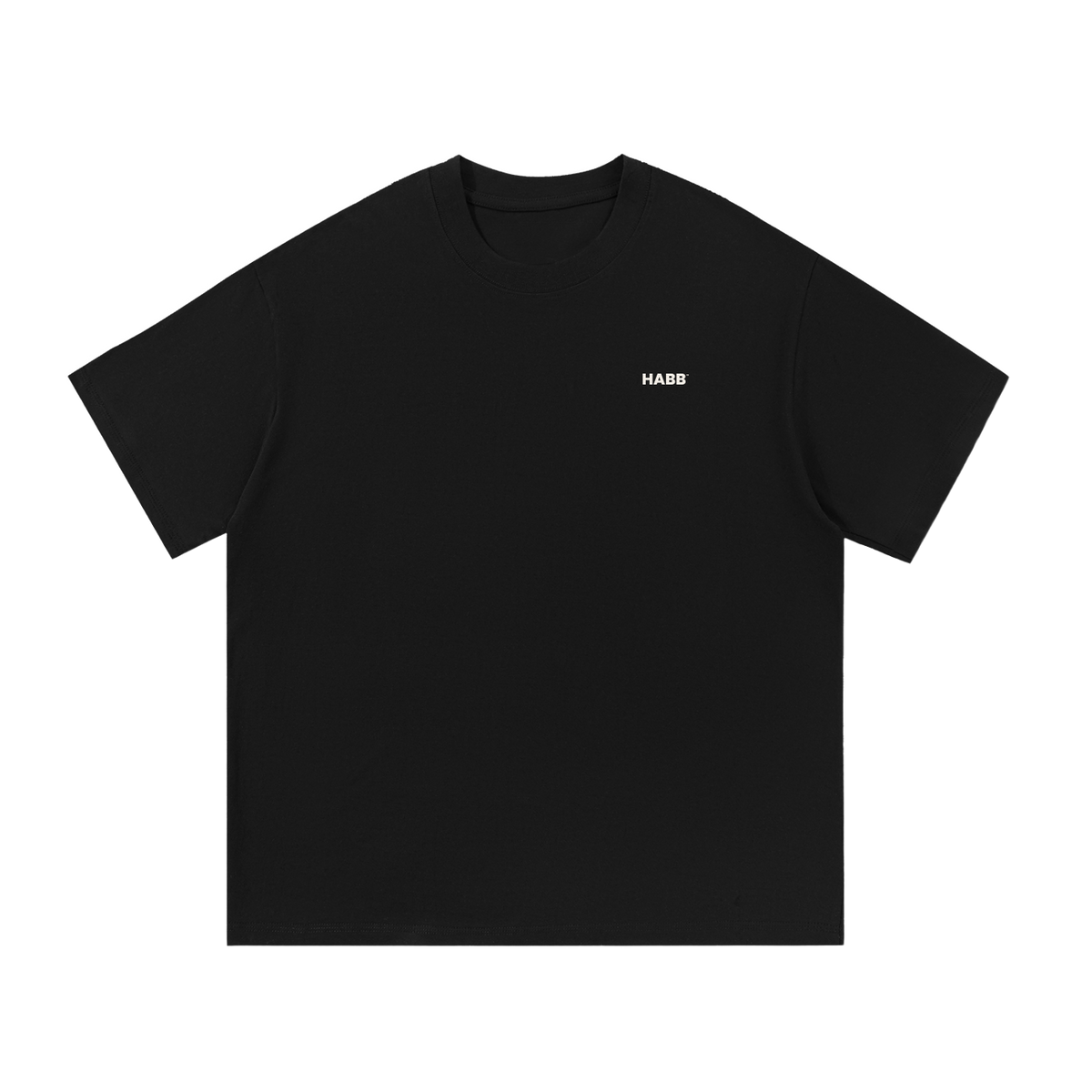 The Classics Tee in Black, front
